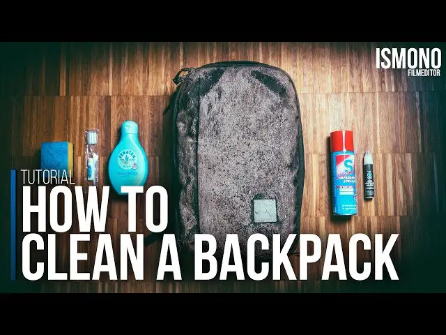 how to clean a north face backpack
